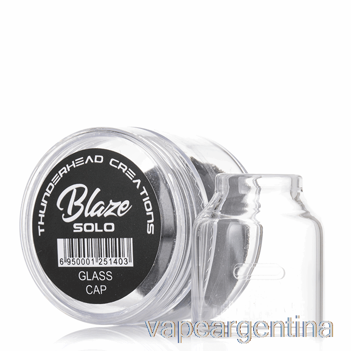 Creaciones De Thunderhead Blaze Solo Rda Tapa De Vidrio Blaze Solo Rda Tapa Superior De Vidrio Vape Argentina